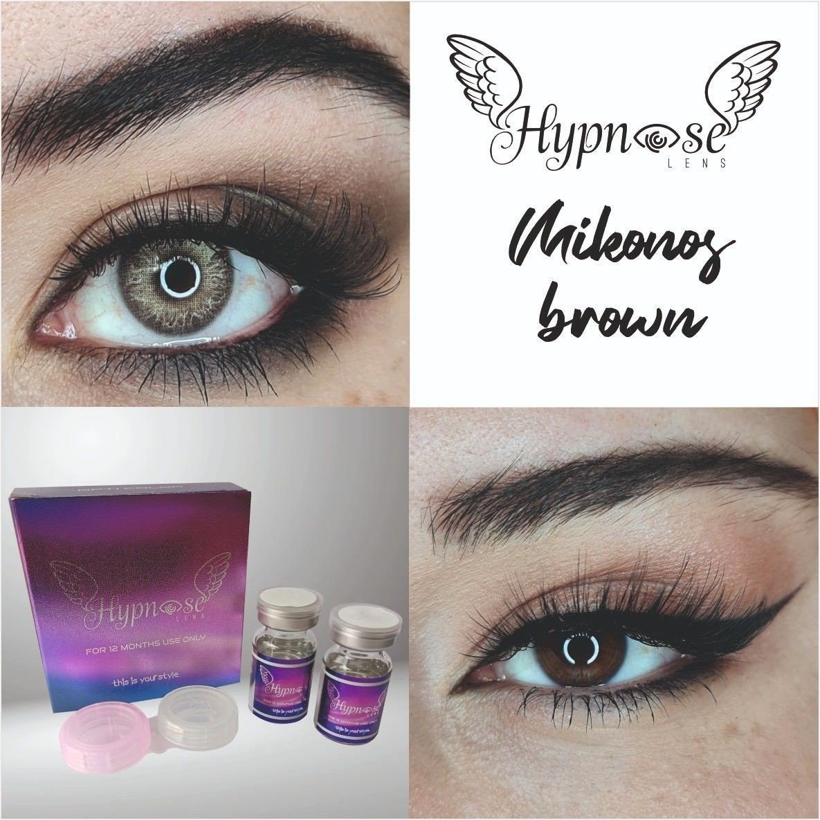 HYPNOSE 1 YILLIK LENSLER MIKONOS BROWN