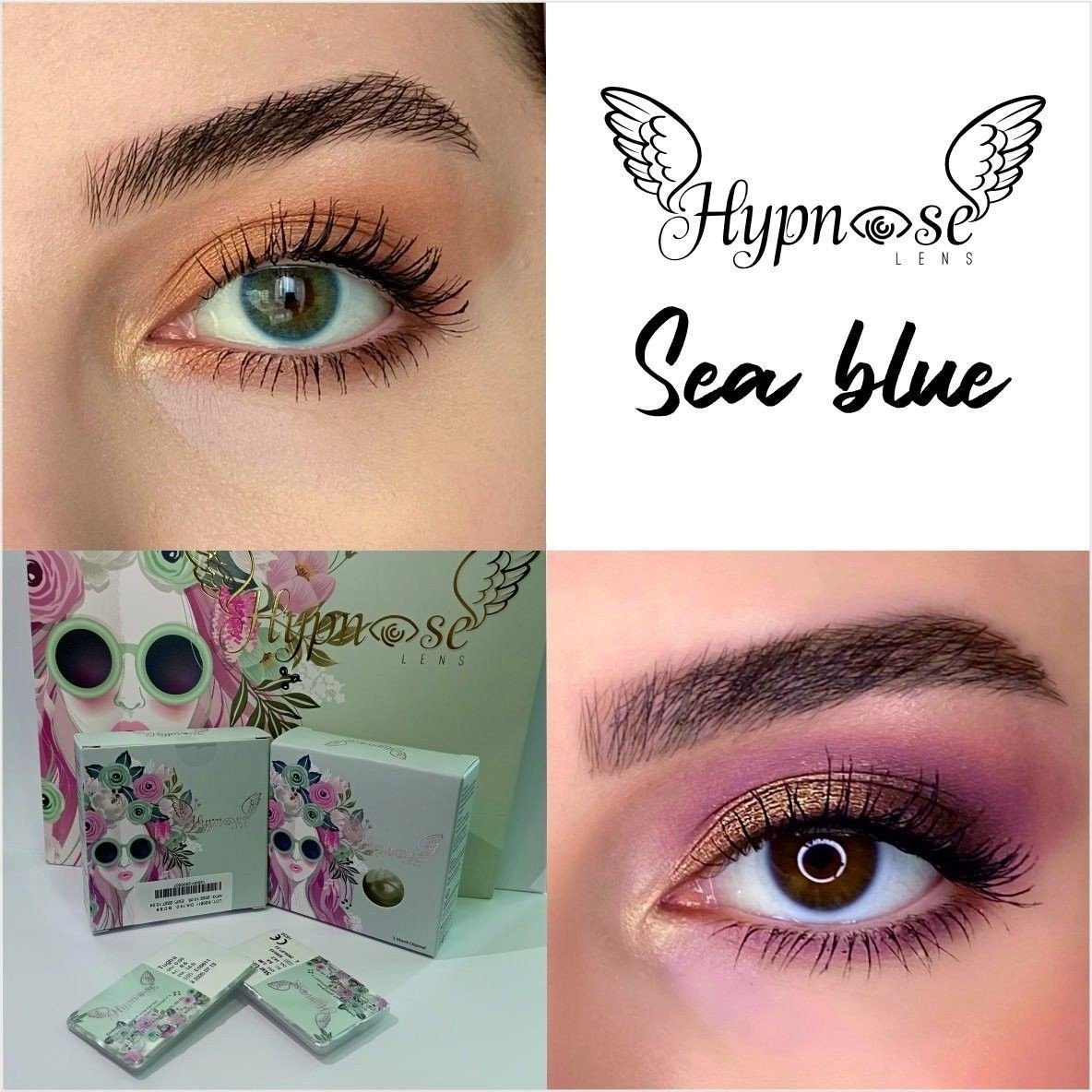 HYPNOSE 3 AYLIK LENSLER SEA BLUE
