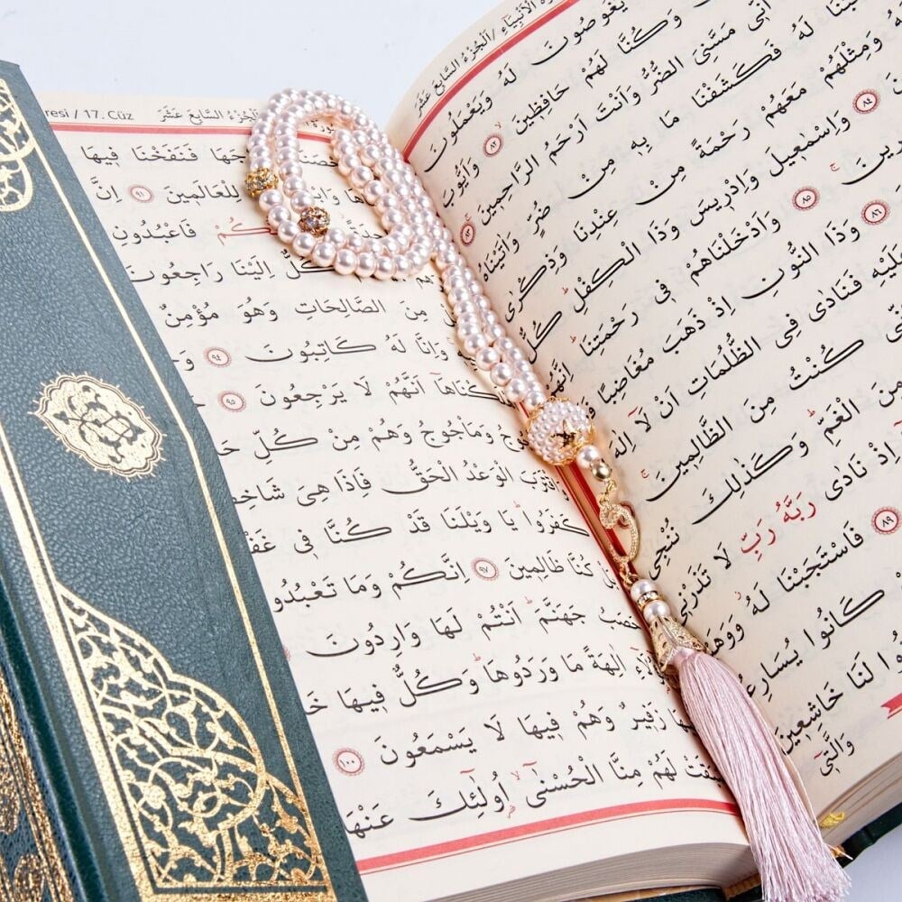 10 Adet İnci Tesbih Pembe