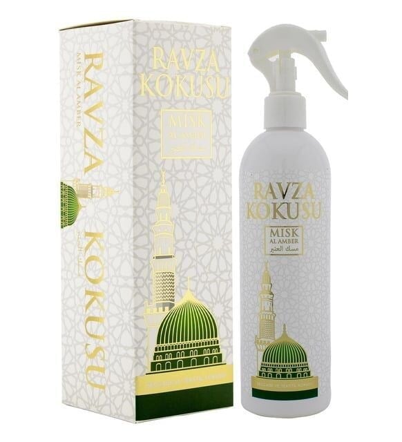 2 li Medine Ravza Kokusu ve Gül Kokusu Sprey 400 ml.