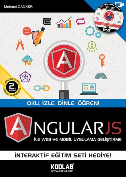 AngularJS ile Web ve Mobil Uygulama Geliştirme  Oku,İzle,Dinle,Öğren!