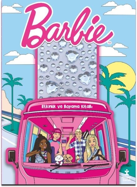 Barbie – Taşlı Çıkartmalarla Etkinlik ve Boyama Kitabı