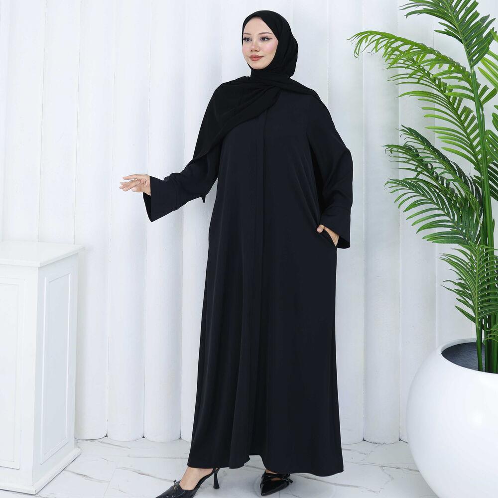 Bayan Abaya Siyah Elbise
