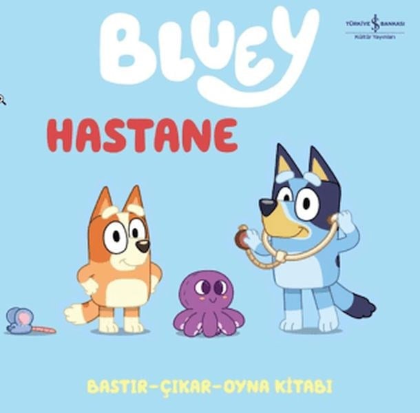 Bluey - Hastane (Bastır-Çıkar-Oyna Kitabı)