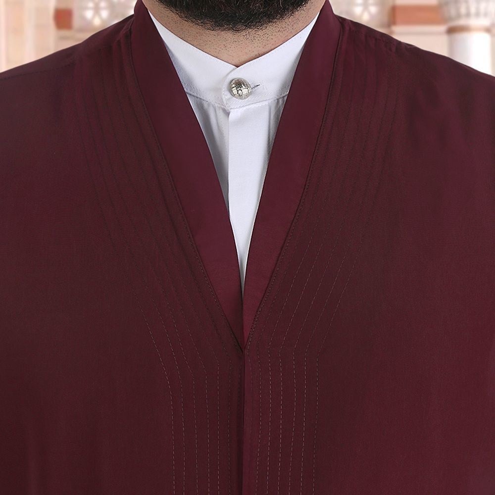 Bordo Buhara Yaka Namaz Cübbesi