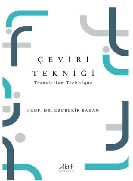 Çeviri Tekniği Translation Technique