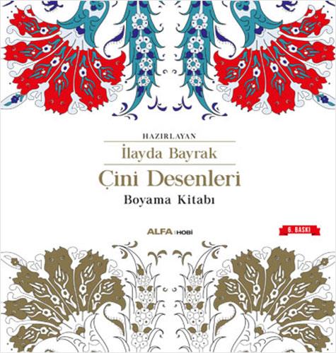 Çini Desenleri Boyama Kitabı