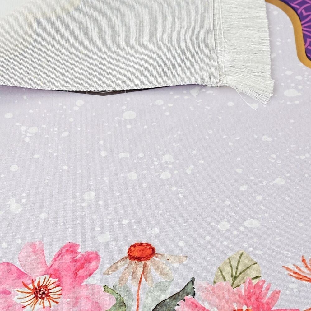 Çocuk Seccadesi Kabe Mor 82×45 cm 110 gr - Tesbih Hediyeli