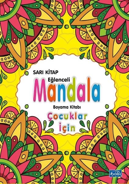 Çocuklar İçin Mandala Sarı