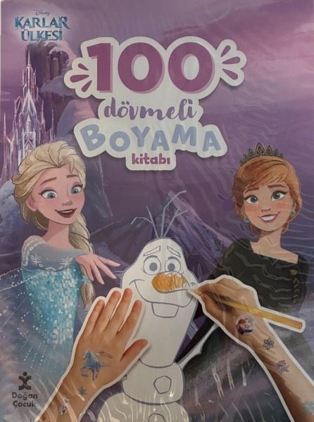 Disney Karlar Ülkesi –  100 dövmeli Boyama Kitabı