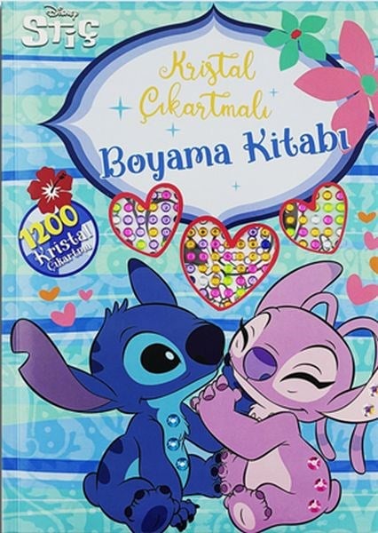 Disney Stiç - Kristal Çıkartmalı Boyama Kitabı