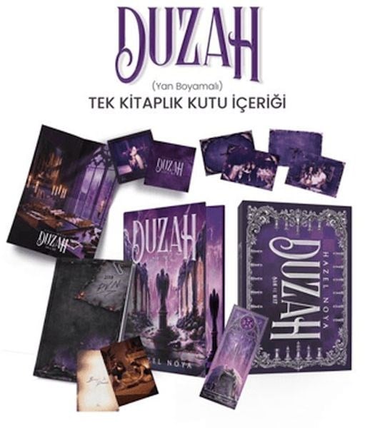 Duzah 3: Şah ve Mat - Tek Kitaplık Kutu Yan Boyamalı