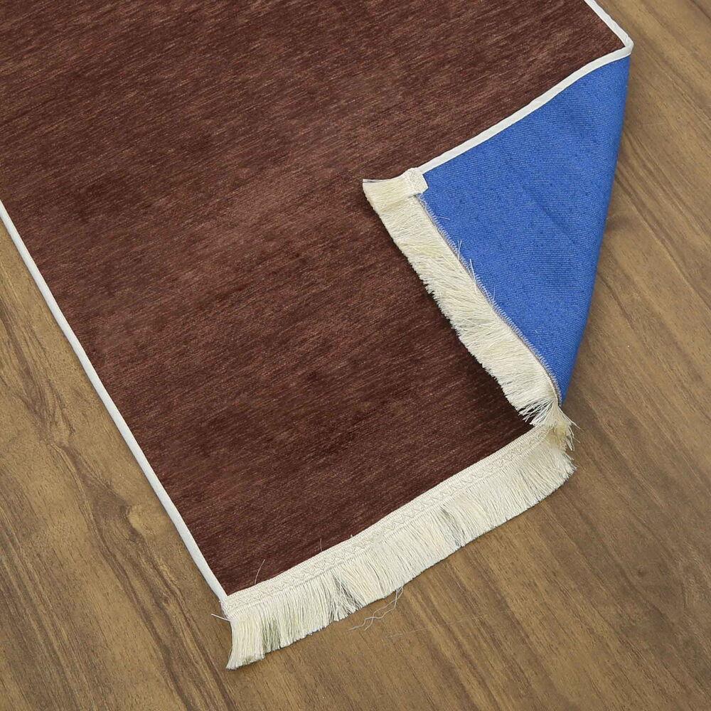 El Kuba Lüks Astarlı Biyeli Seccade İsimli Kahverengi (66X125cm) 565 gr