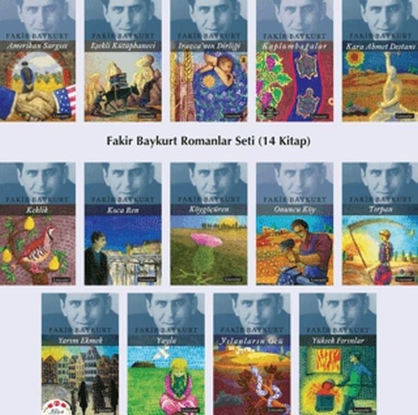Fakir Baykurt Romanları Seti (14 Kitap Takım)