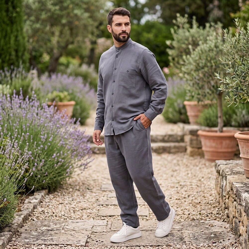 Ferah Müslin Takım Füme
