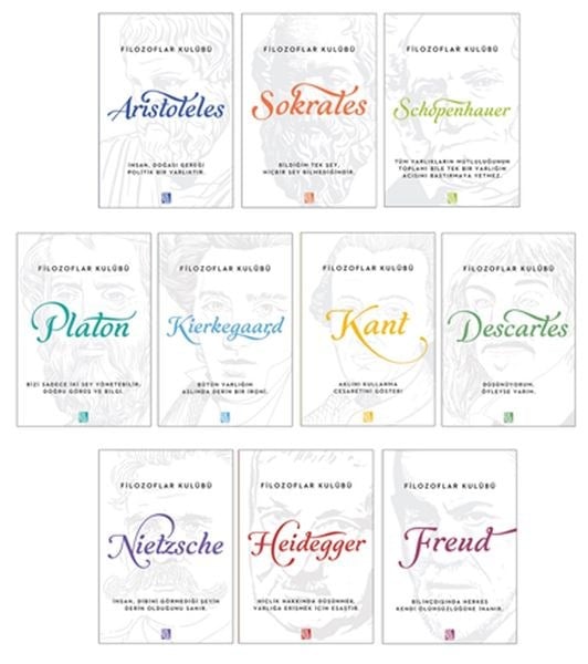 Filozoflar Kulübü Set (10 Kitap)