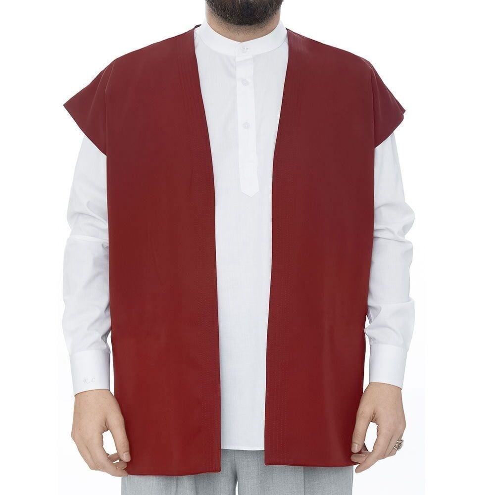 Haydari Musiki Yelek Bordo