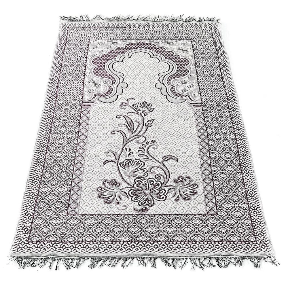 Hediyelik Kadife Kaplı Yasin Kitabı, Seccade, Kokulu Tesbih, Asetat Kutulu (26×23) Paket Pembe