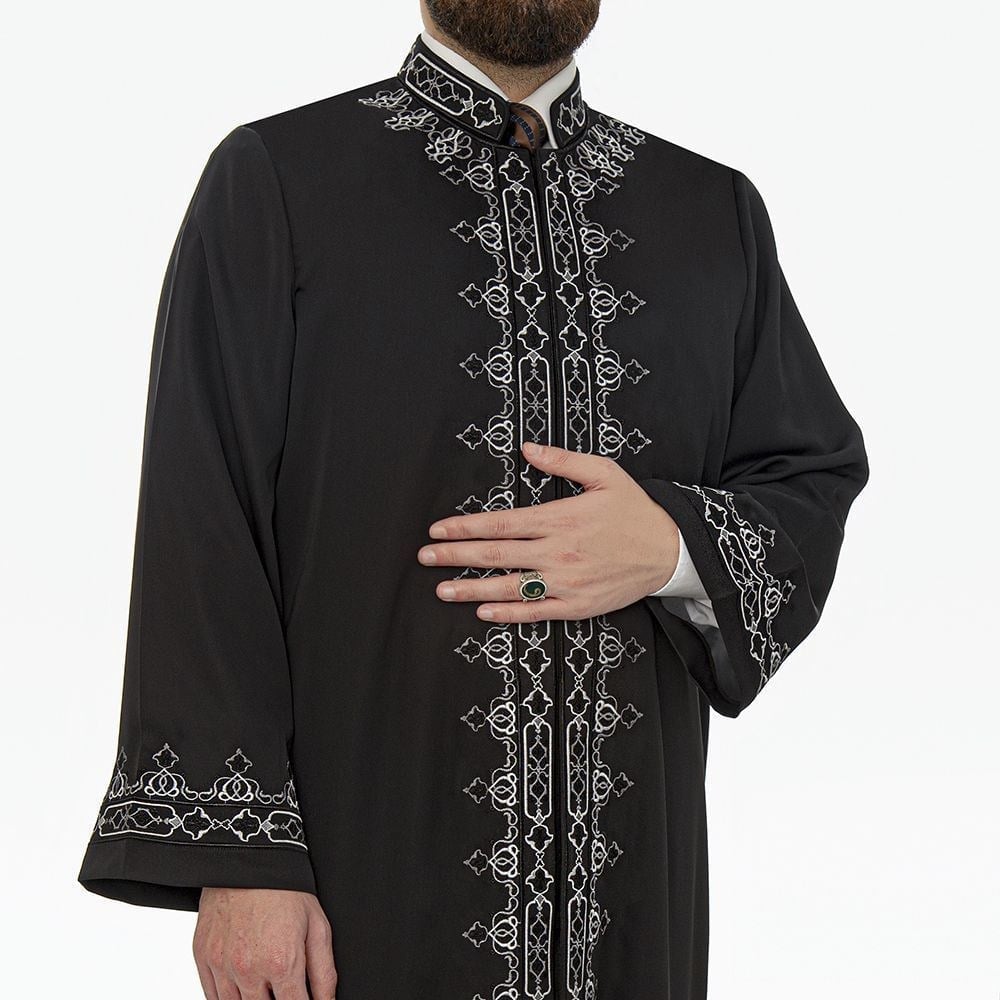 İbni Sina İmam Cübbesi Siyah