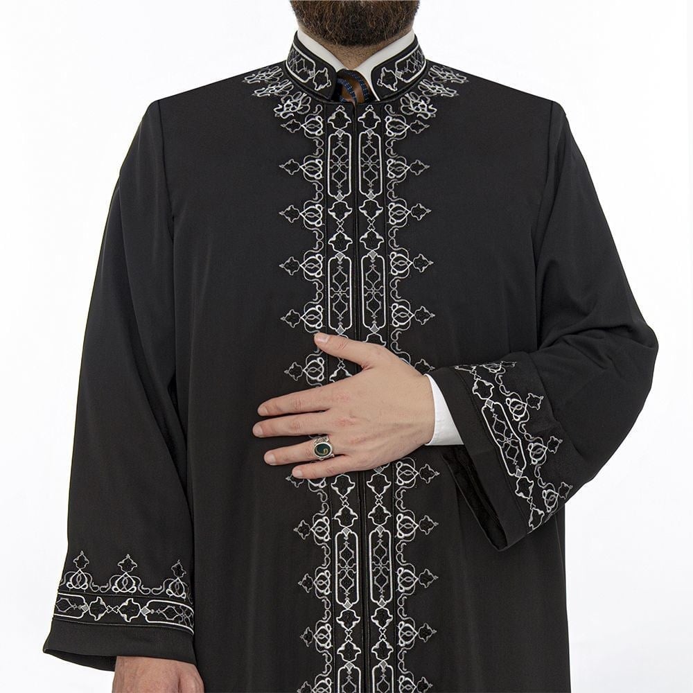 İbni Sina İmam Cübbesi Siyah