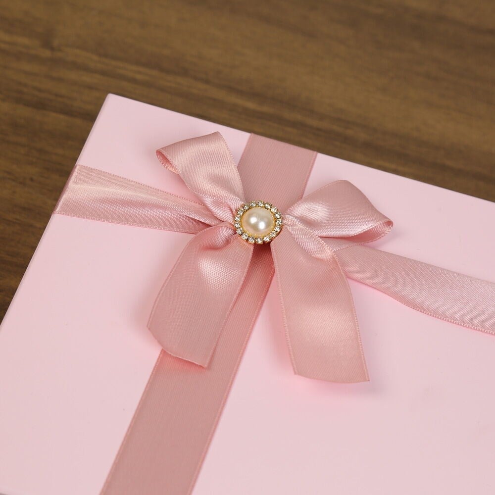 İsme Özel Anneye Hediye Ahşap Kutu Seti-Pembe