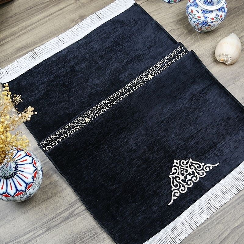 İsme Özel Hediyelik Kabe Duvarı Seccadesi 70x120 cm - 330 gr
