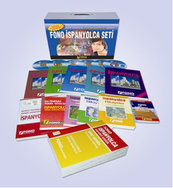 İspanyolca Seti (13 Kitap 6 Cd)