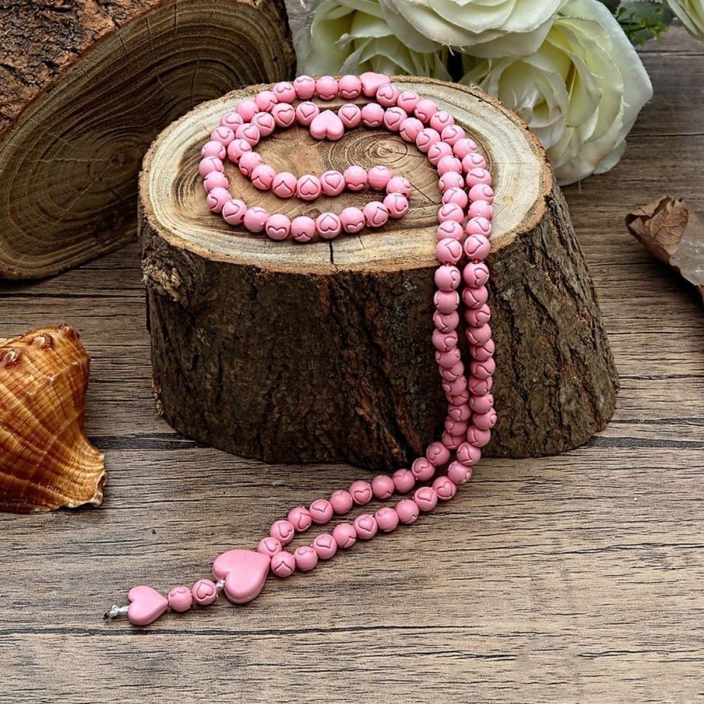 Kadife Yasin Kitabı (Çanta Boy), Kokulu Tesbih, Madlen Çikolata, Tülle Süslenmiş Mevlüt Paketi-Pembe