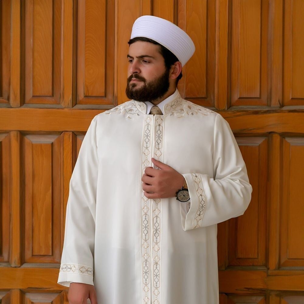 Kariyer İmam Cübbesi Krem