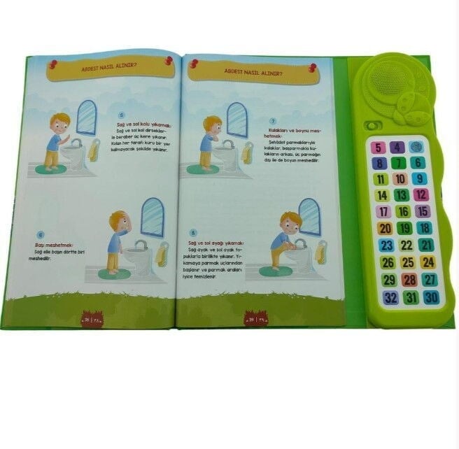 Kendi Kendime 10 Saat’de Kuran Öğreniyorum Sesli Cihazlı Kitap Yeşil