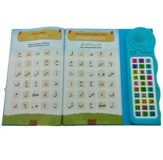 Kendi Kendime 10 Saat’de Kuran Öğreniyorum Sesli Cihazlı Kitap Mavi