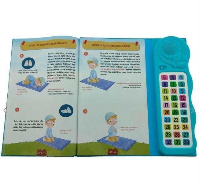 Kendi Kendime 10 Saat’de Kuran Öğreniyorum Sesli Cihazlı Kitap Mavi