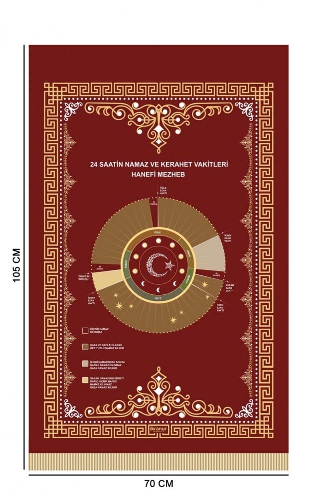 Kerahet Vakitleri Storlu Perde 70 * 105