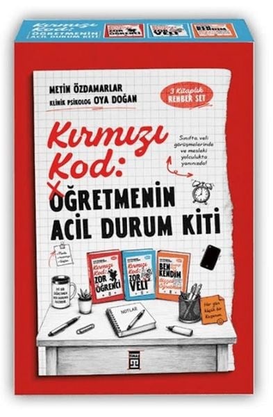 Kırmızı Kod: Öğretmenin Acil Durum Kiti (Set – 3 Kitap)