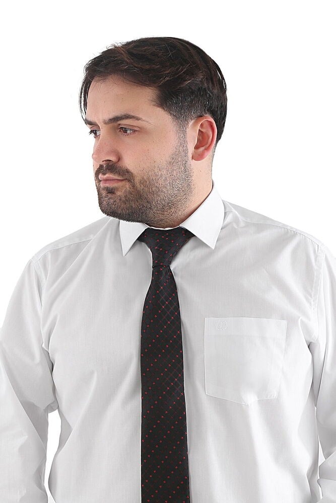 Klasik Elegant Beyaz Gömlek Uzun Kollu