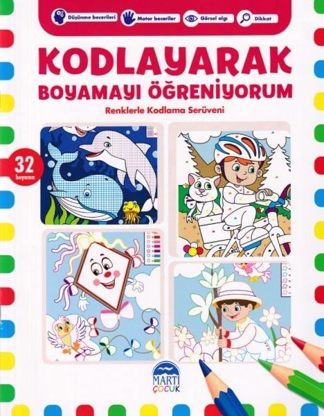 Kodlayarak Boyamayı Öğreniyorum 6 - Renklerle Kodlama Serüveni