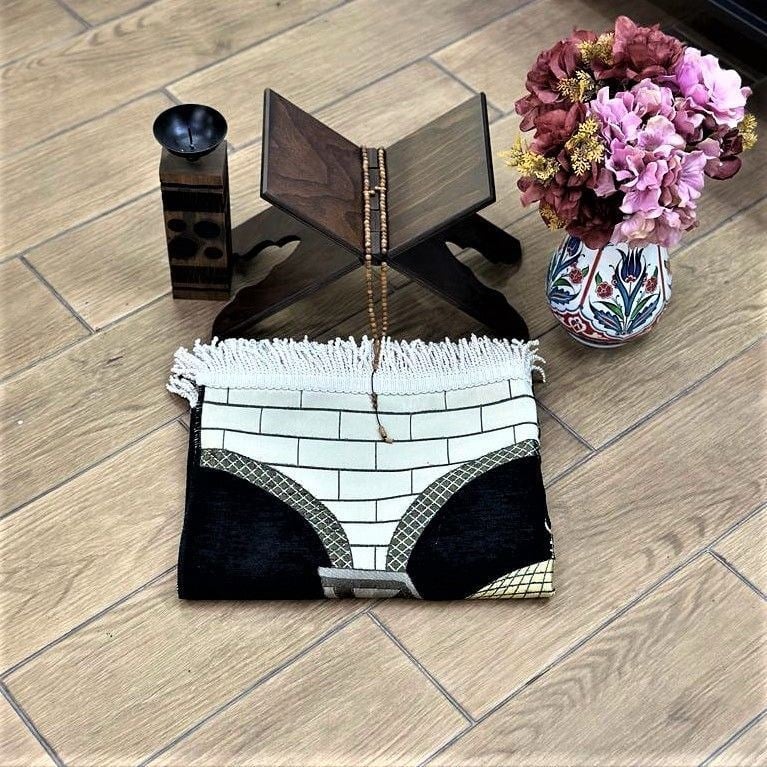 Kudüs Seccade 111*65 cm 462 gr- Siyah
