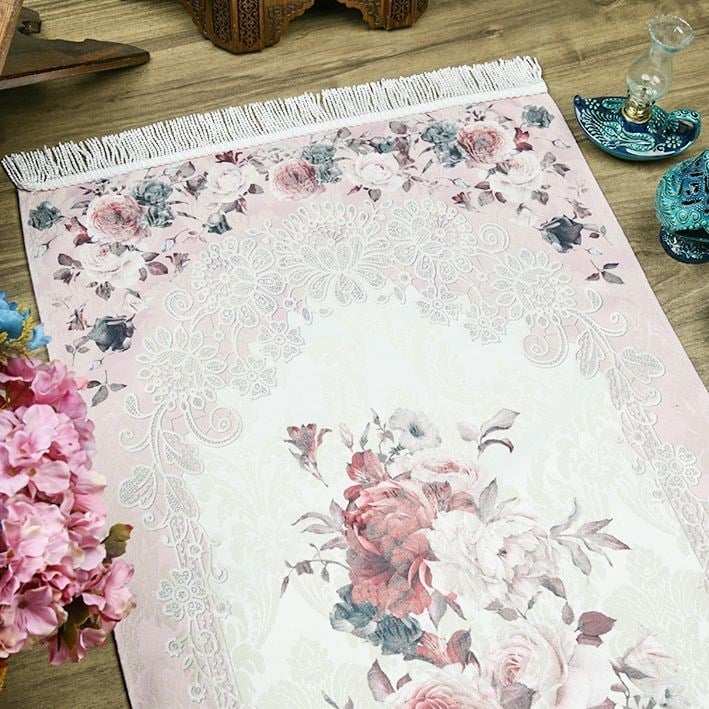 Lüks Hürrem Seccade Pembe 70 x 117 cm