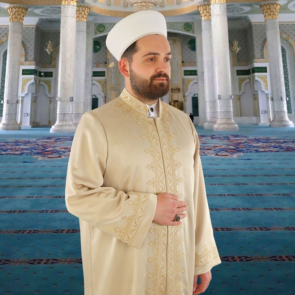 Lüks Mutena Gold İmam Cübbesi