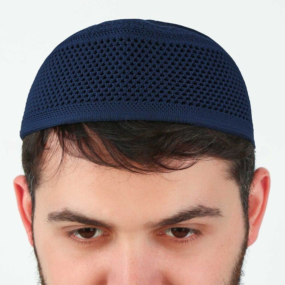 Lüks Nisa Kalıp Takke Lacivert