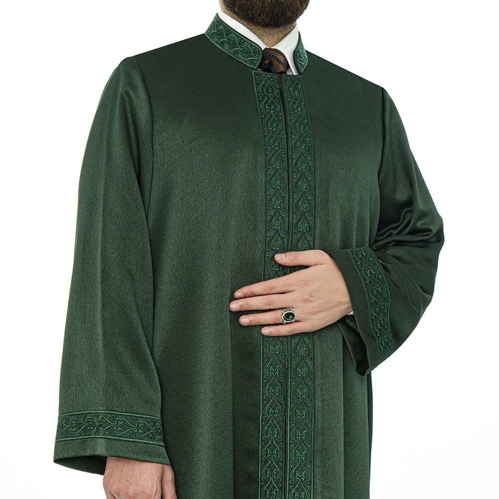 Lüks Yeşil  Beraat İmam Cübbesi