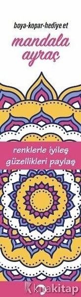 Mandala Ayraç Pembe
