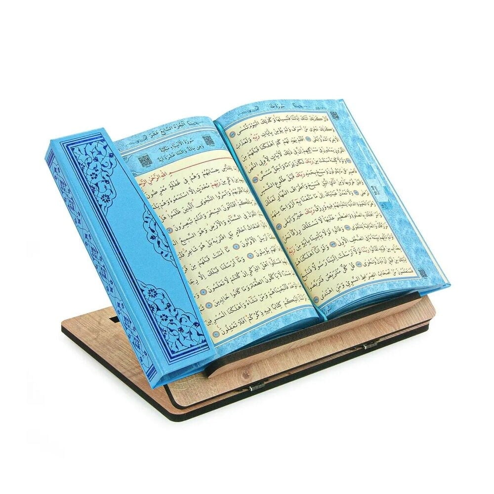 Masaüstü Kadameli Ayarlanabilir Ahşap Oğlumun Rahlesi Ve Kitap Okuma Standı (32 x 23 cm)