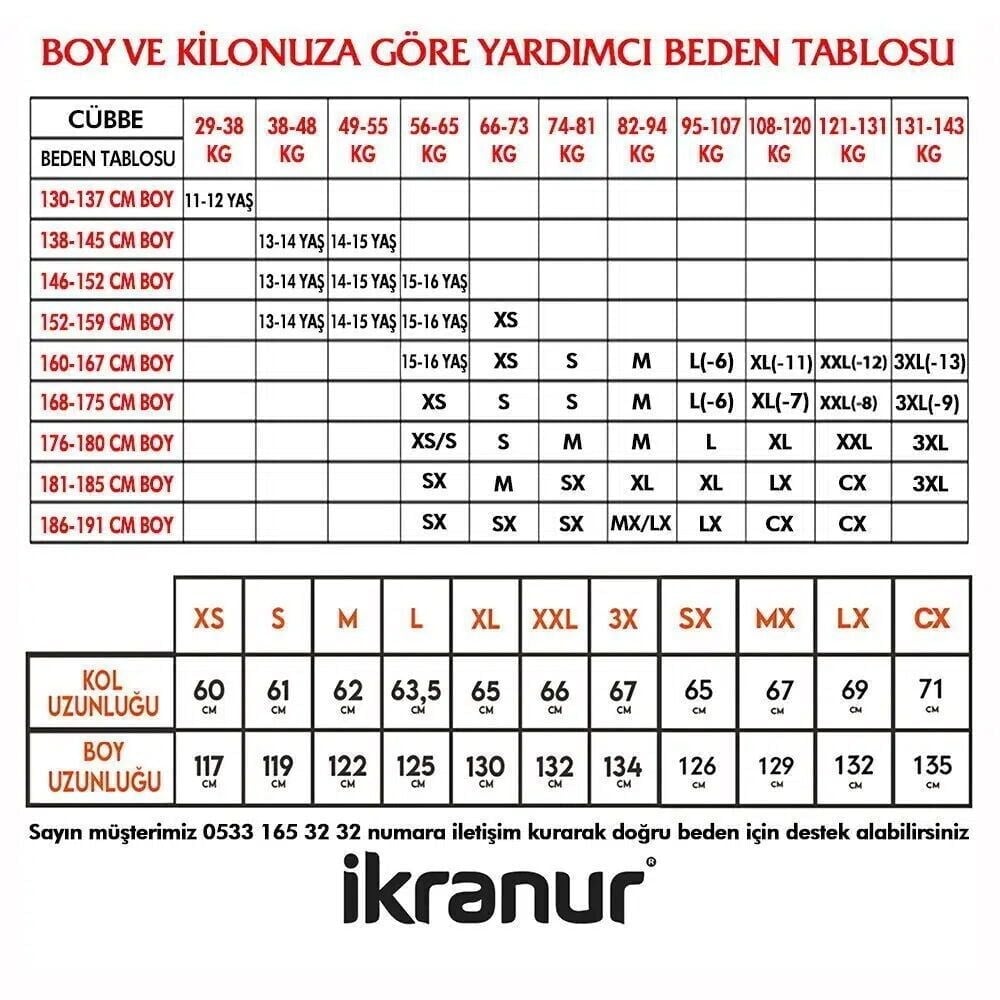 Masru Tek Bordür İmam Cübbesi - Siyah
