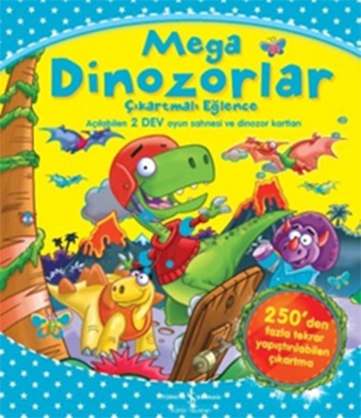 Mega Dinozorlar - Çıkartmalı Eğlence