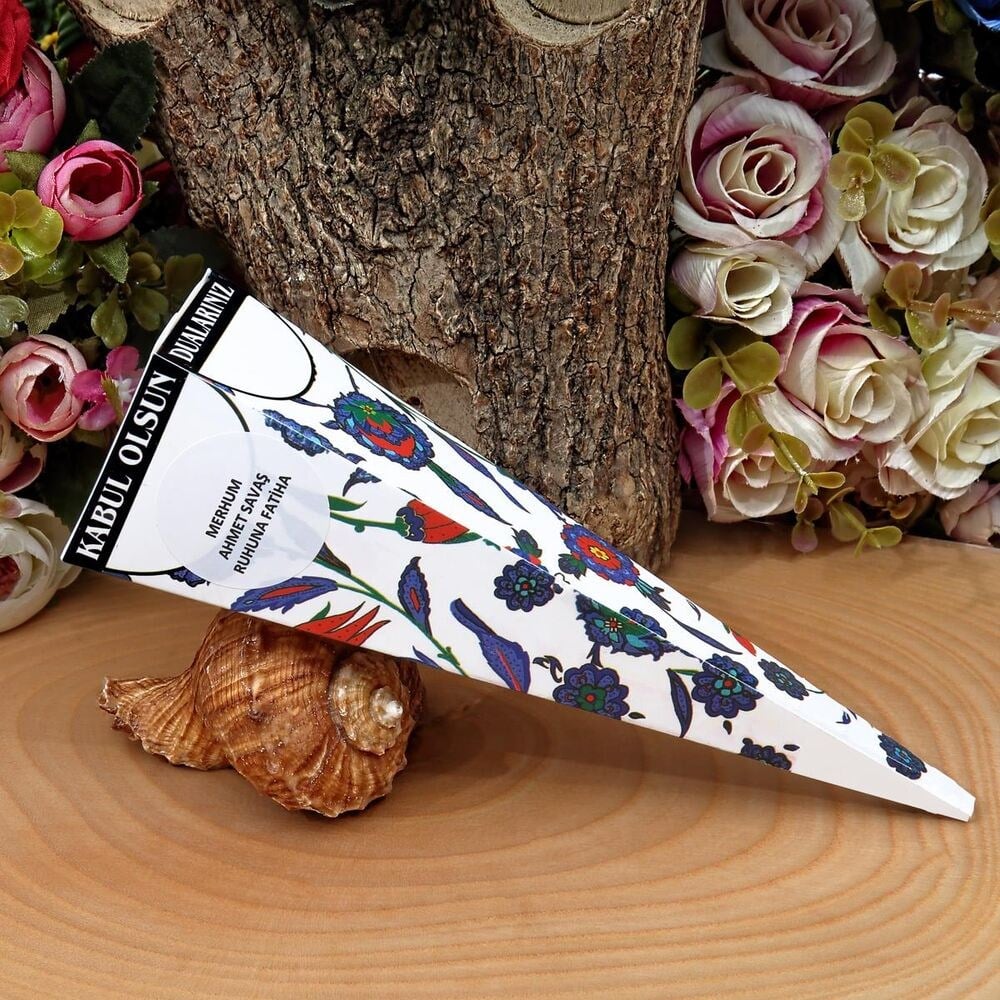 Mevlüt Şekeri Çifte Kavrulmuş Lokumlu Mevlana Şekerli (70-80gr) 15cm