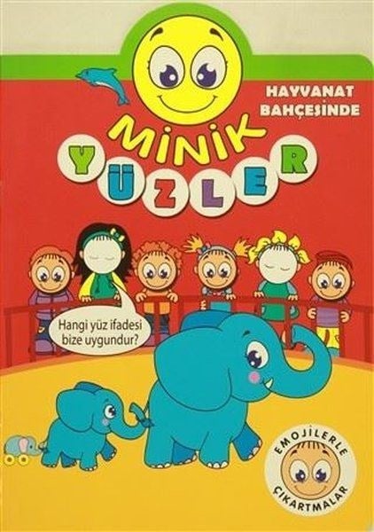 Minik Yüzler - Hayvanat Bahçesinde - Emojilerle Çıkartmalar