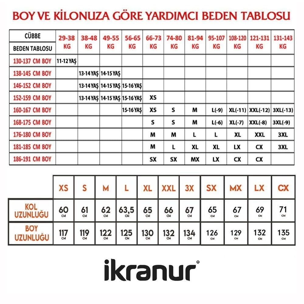 Mute İmam Cübbesi Lacivert - Kol ve Yaka Nakışlı Model