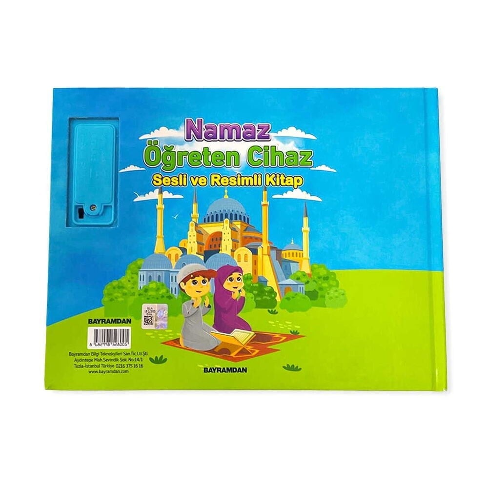 Namaz Öğreten Cihaz Resimli Kitap Seti Mavi -64 Sayfa