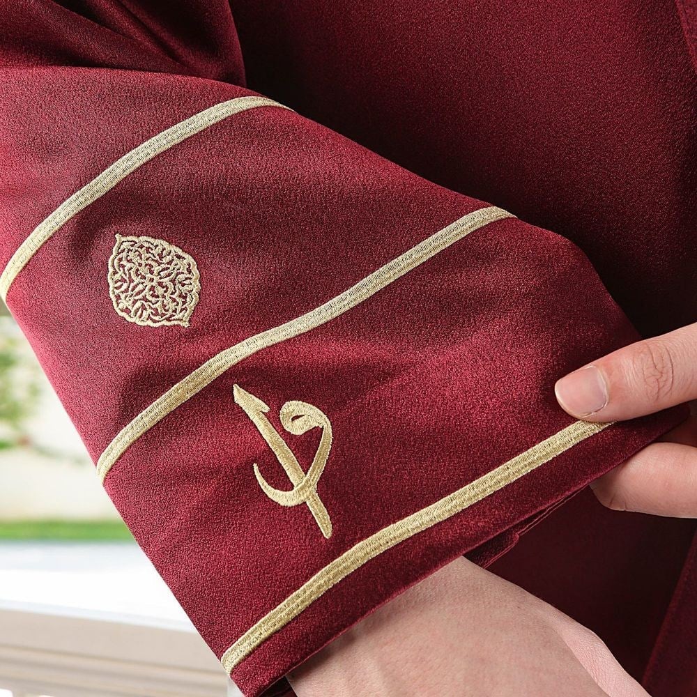 Nikah Memuru Cübbesi Bordo